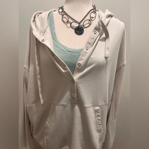 NWOT White Crow Henley Pullover